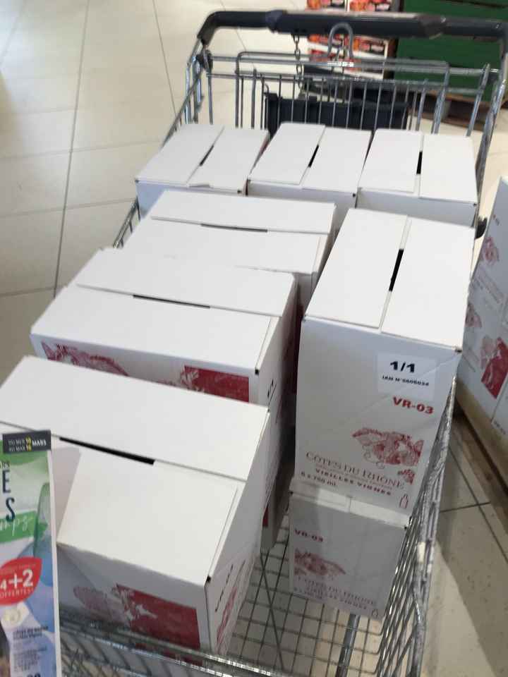 Achat des vins - 1
