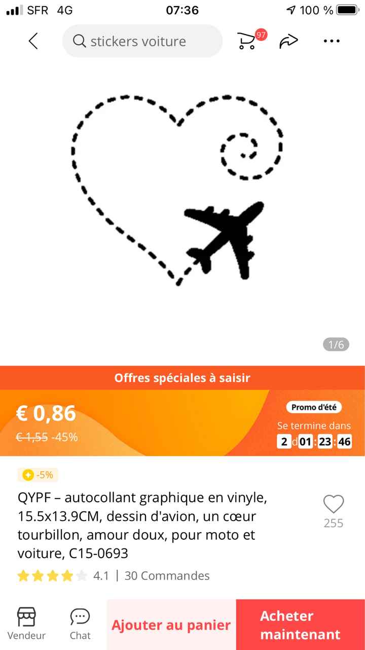 Panneau de mariage personnalisé - 1