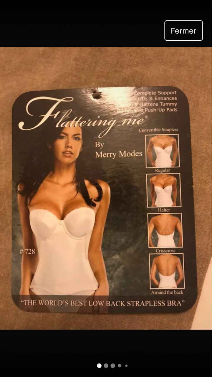 Lingerie du jour j - 1