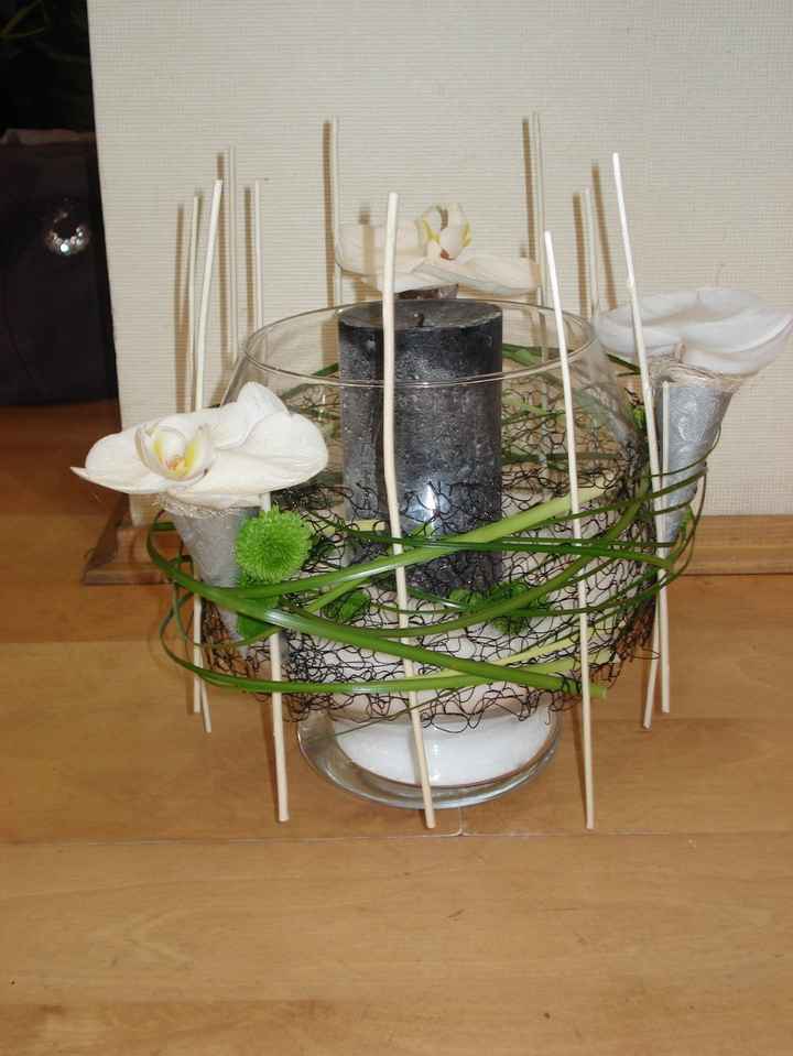 centre de table bougie