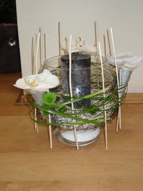 centre de table bougie