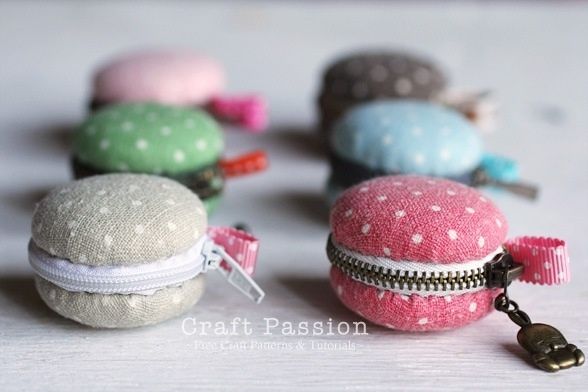 Macarons porte-monnaie