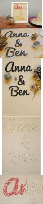 Idée déco de la semaine #4 avec des clés et des lettres - 2