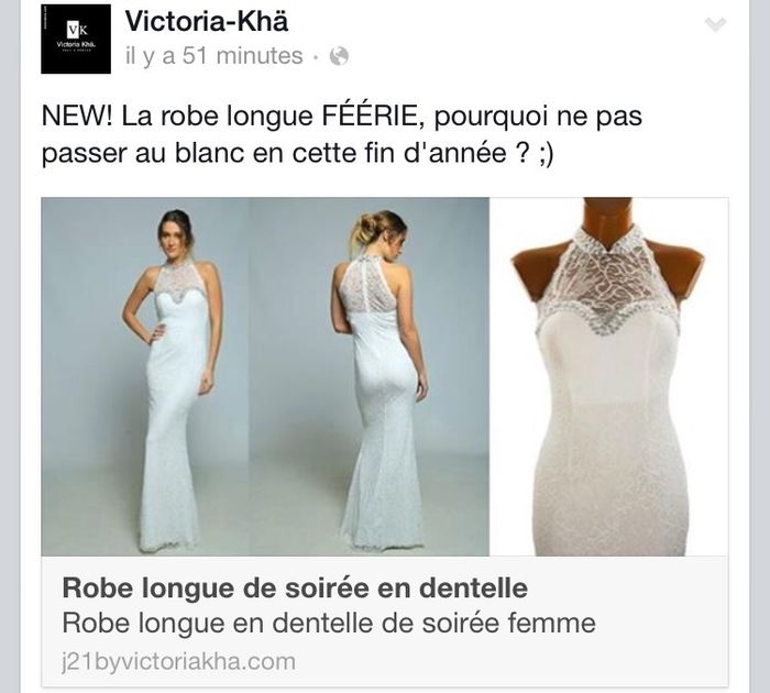 Jolie robe