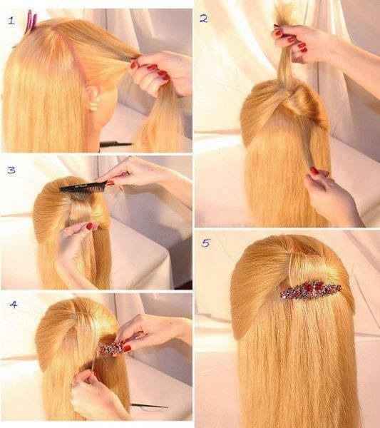 Coiffure toute simple