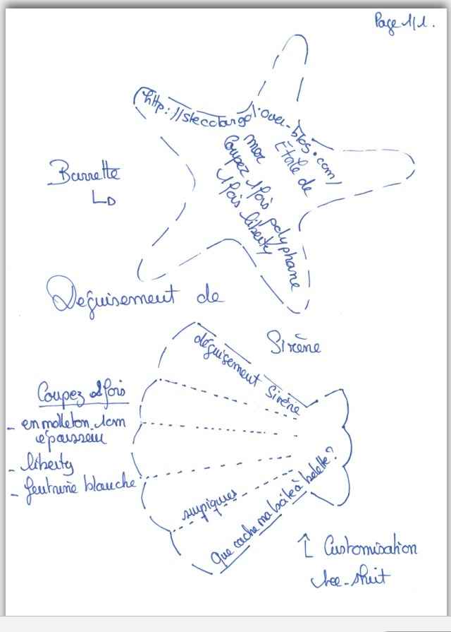 Tuto barette étoile de mer - 2