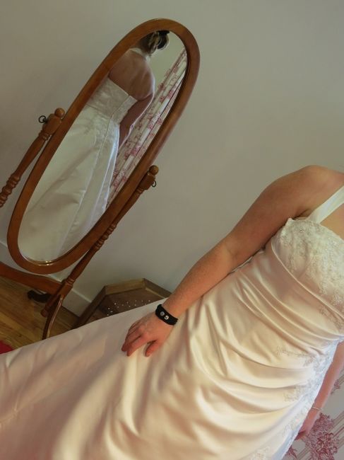 Ma robe avant retouches