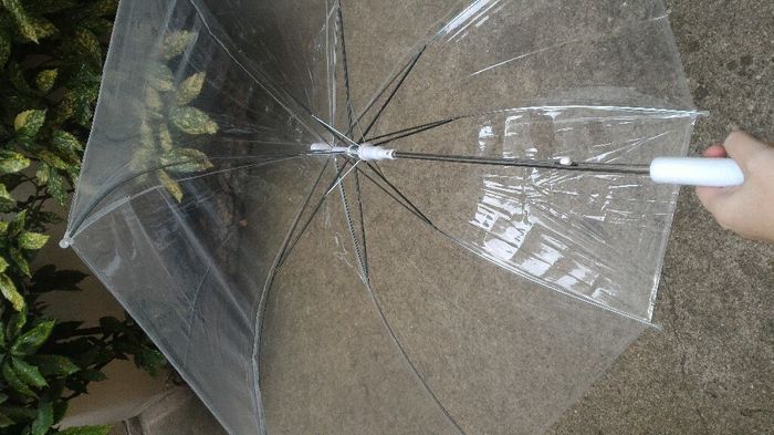 Le parapluie pour les mariage sous la pluie ! qui y a songé ? - 1
