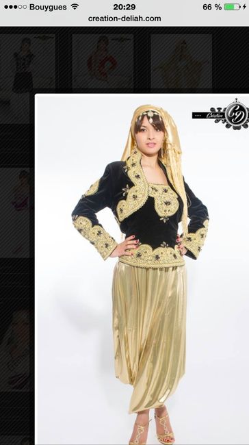 Les tenues que je porterai pour mon mariage oriental .... - 2