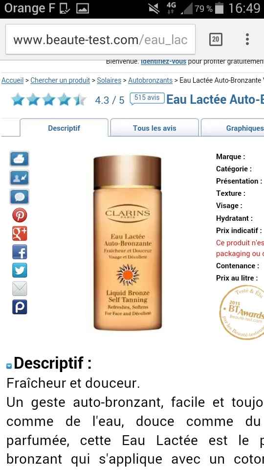 Autobronzant de qualité : gélule et spray - 1