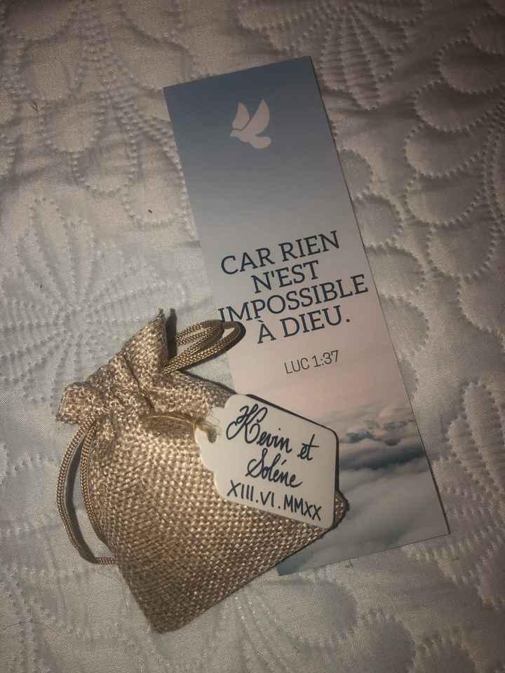 Petites nouvelles : sachet dragées et cadeaux invités - 1