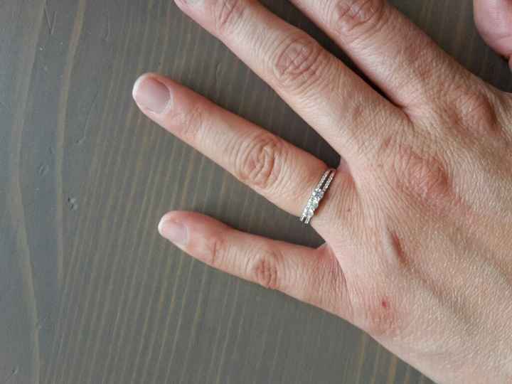 Montrez nous vos bagues de fiançailles :d - 1