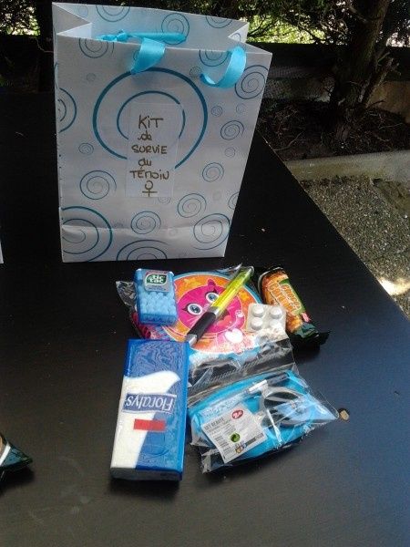 kit de témoin de survie Marie 