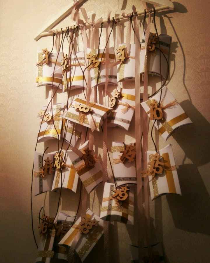 Calendrier de l'avent 2015 pour chéri - 1