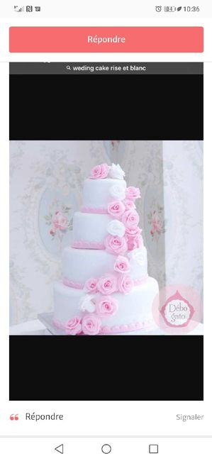 Budget wedding cake - 1