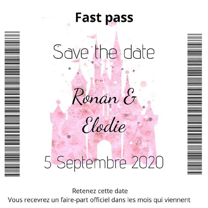Save the date reçus ! 😍 - 3