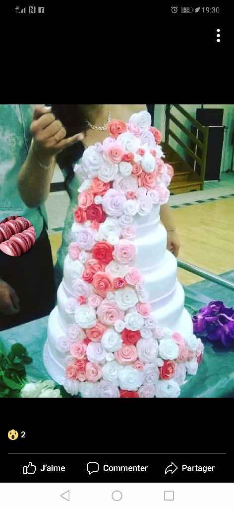 Budget wedding cake - 2