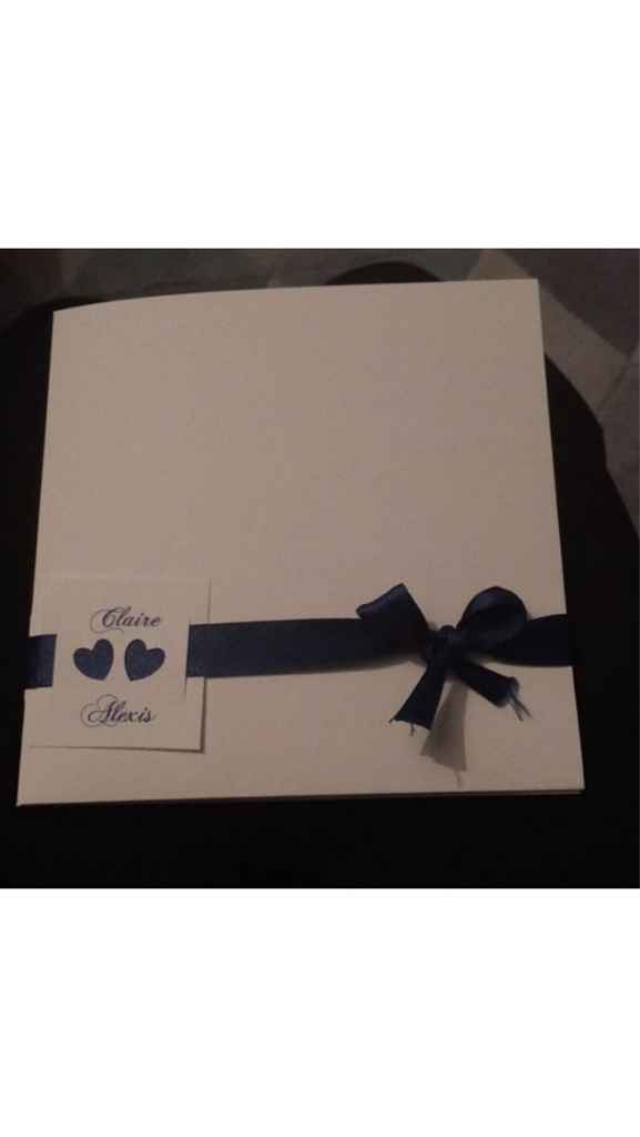 Faire-part reçu - 1