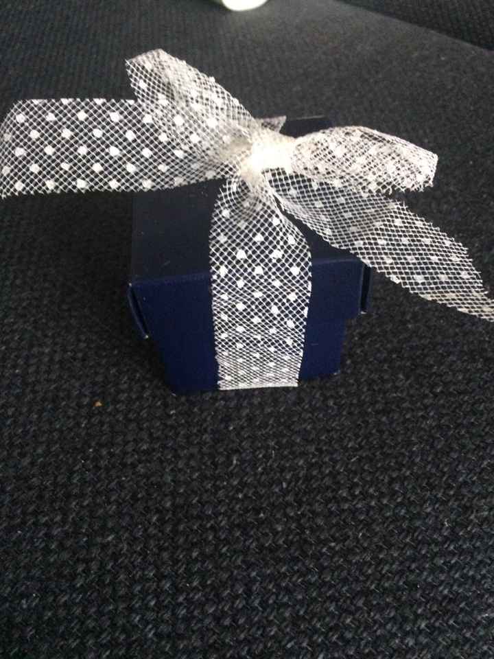 Avis sur le ruban de mes boites à dragées - 1