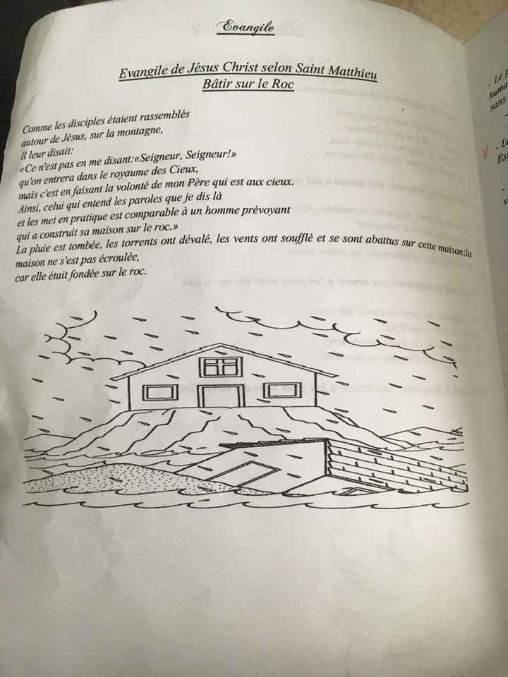 Illustration livret de messe - 1