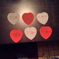 Coeur en papier personnalisées - 1