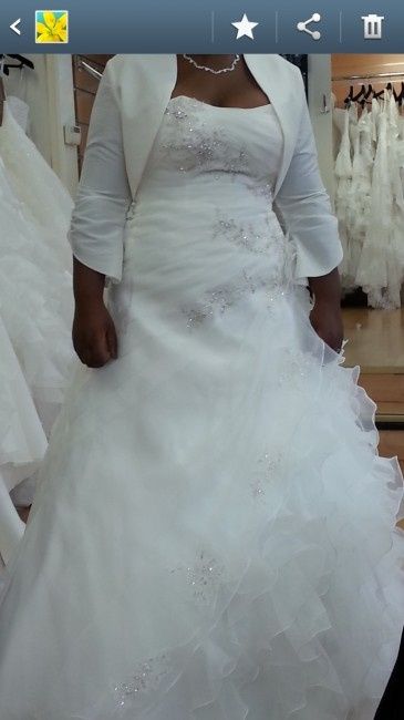 Où trouver le laçage de ma robe ?  - 1