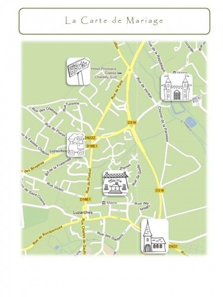 Carte de Mariage 