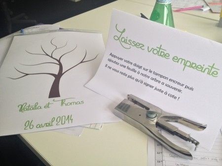 arbre à empreinte 