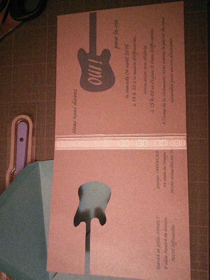 Nos faire-part thème musique - 3