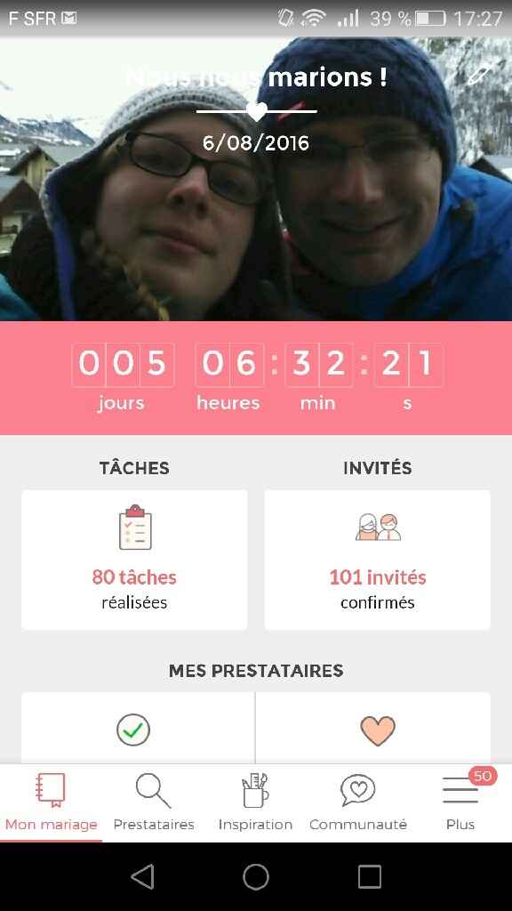 Les jours qu'il  ... - 1