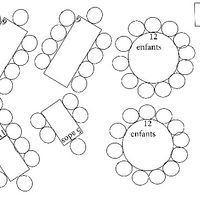 plan de table salle en longueur