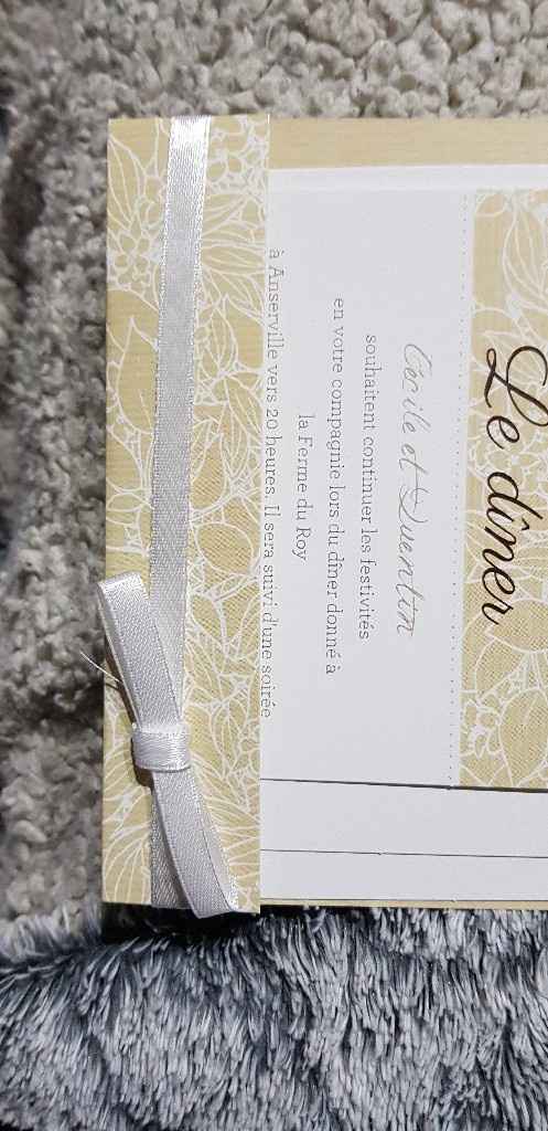 Tests noeuds de faire parts, vos avis ? - 1