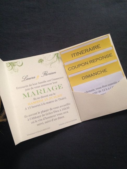 Prototypes faire-parts - 1