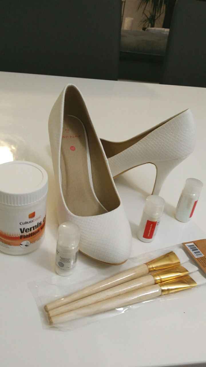 Diy personnalisation de mes chaussures de mariée : bonne idée ou future désastre?  - 1