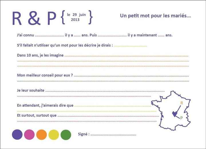 Livre d'or carte 3