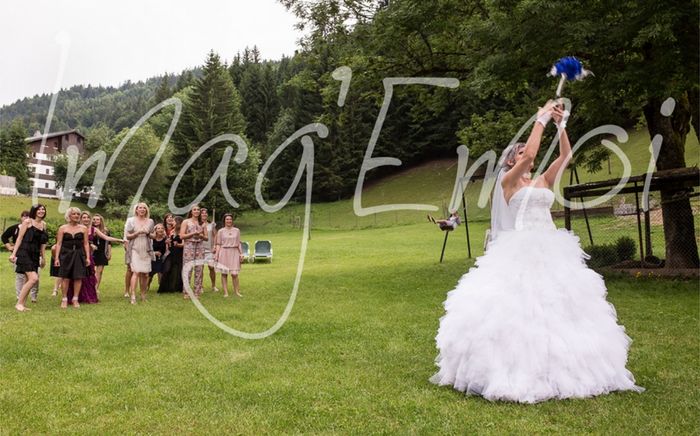 Lancer de bouquet