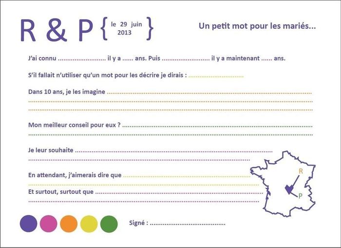 Livre d'or carte 3