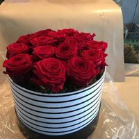 La nouvelle tendance des roses en boîte (à chapeau) ! - 1