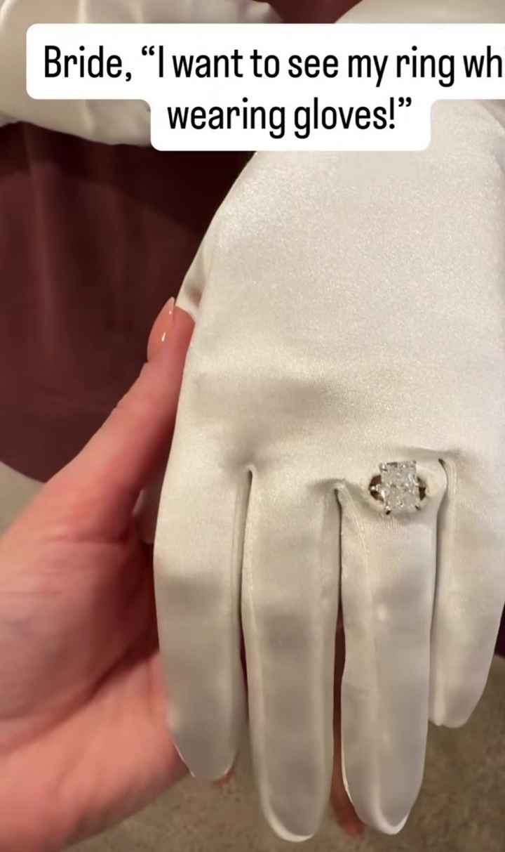 Gants de la mariée - 1