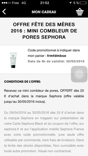 Bon plan sephora - 1