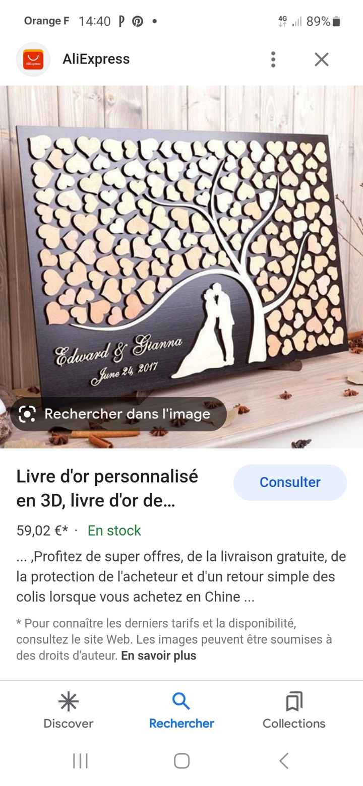 Livre d’or original - 1