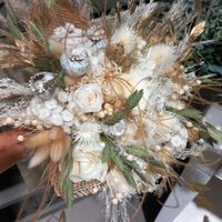 Bouquet de mariée bohème - 1