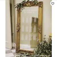 Plan de table miroir - 1