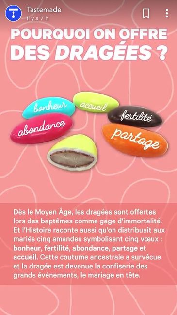 Petite histoire des dragées 1