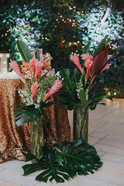 🌺Inspiration mariage tropical 🌴🥥 9