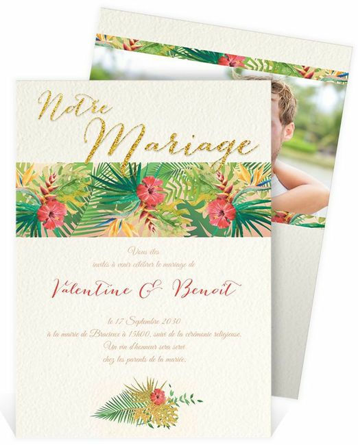 🌺Inspiration mariage tropical 🌴🥥 24