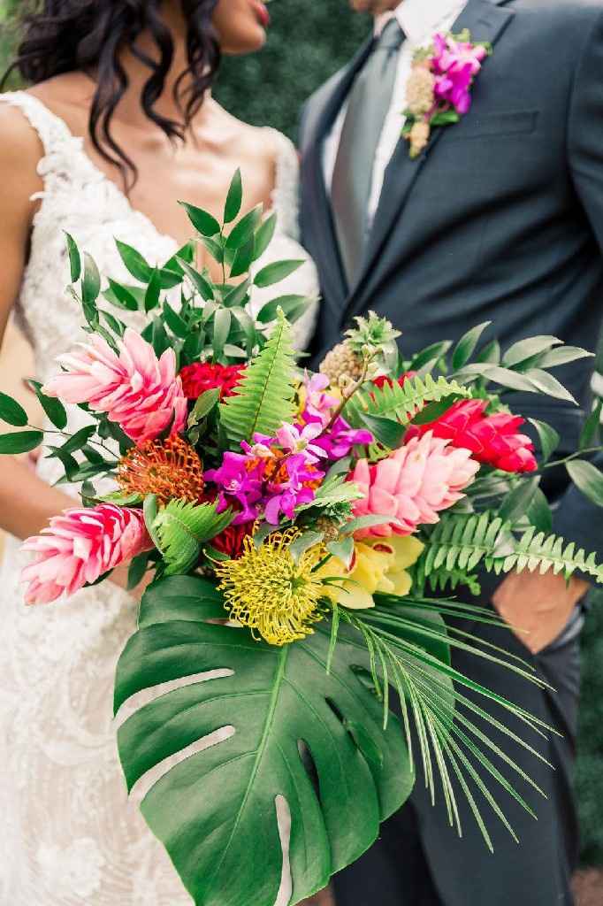🌺Inspiration mariage tropical 🌴🥥 - 10