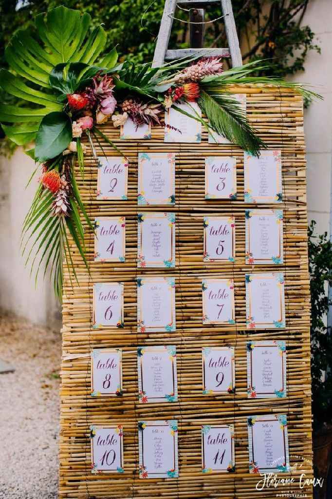 🌺Inspiration mariage tropical 🌴🥥 - 23