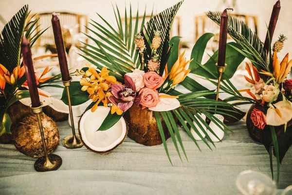 🌺Inspiration mariage tropical 🌴🥥 - 29