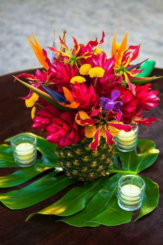 🌺Inspiration mariage tropical 🌴🥥 - 30